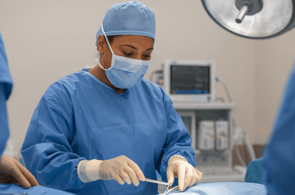 nurse in the OR